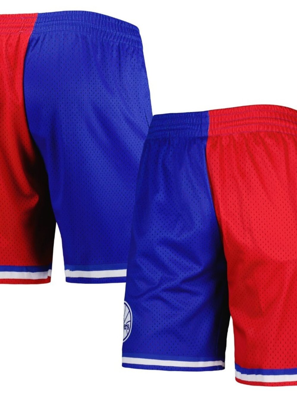 Mitchell & Ness Philadelphia 76ers 1982 Split Swingman Shorts L